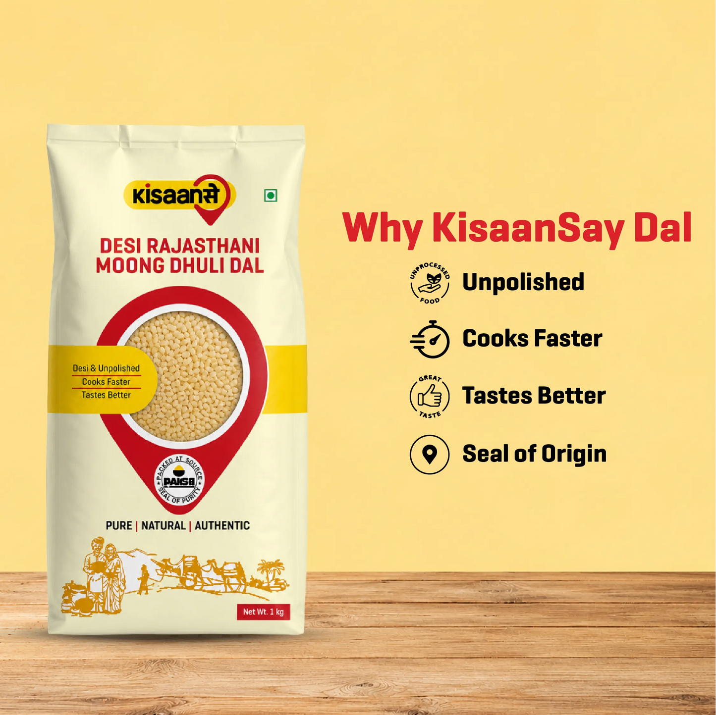 Desi Rajasthani Moong Dhuli Dal