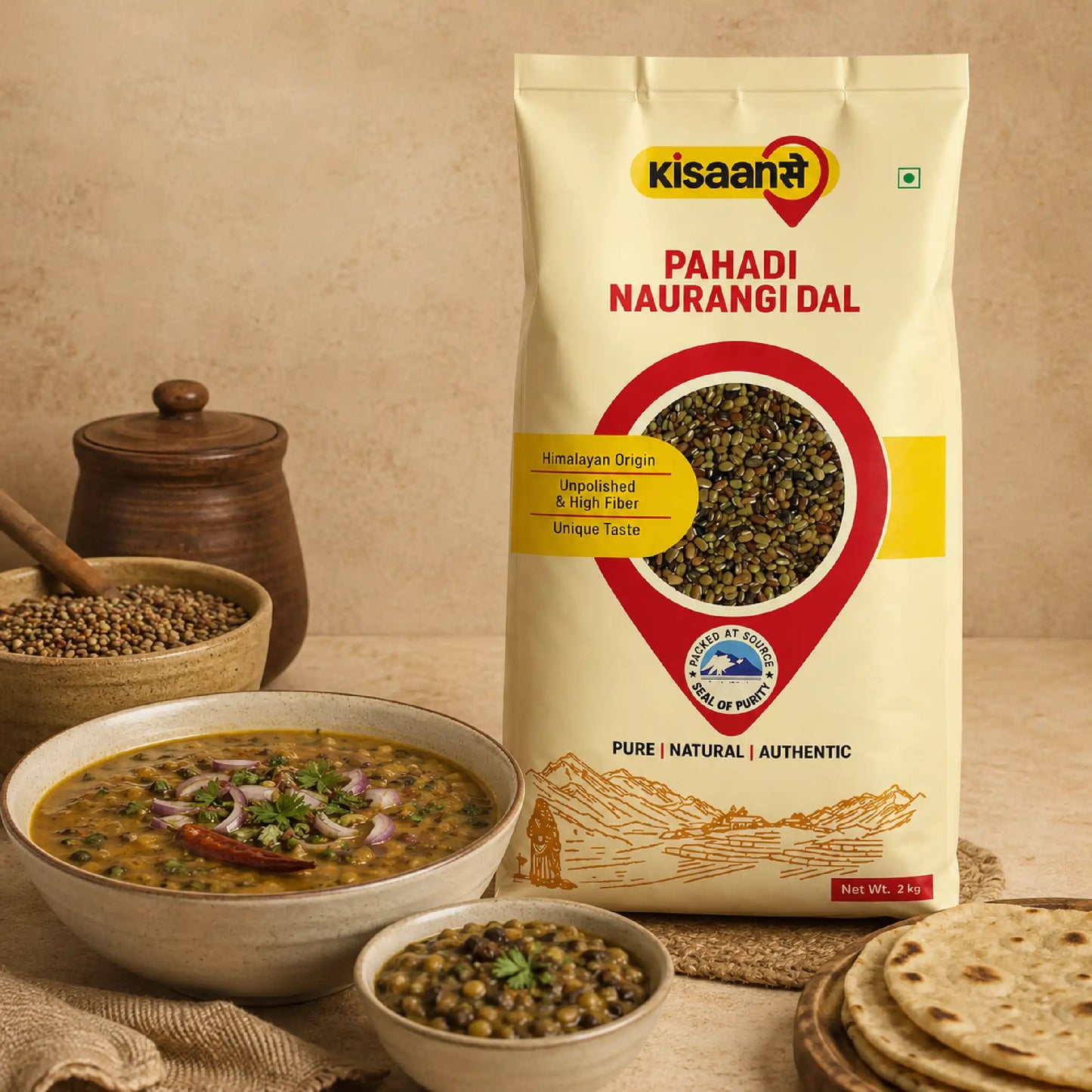 Himalayan Pahadi Naurangi Dal