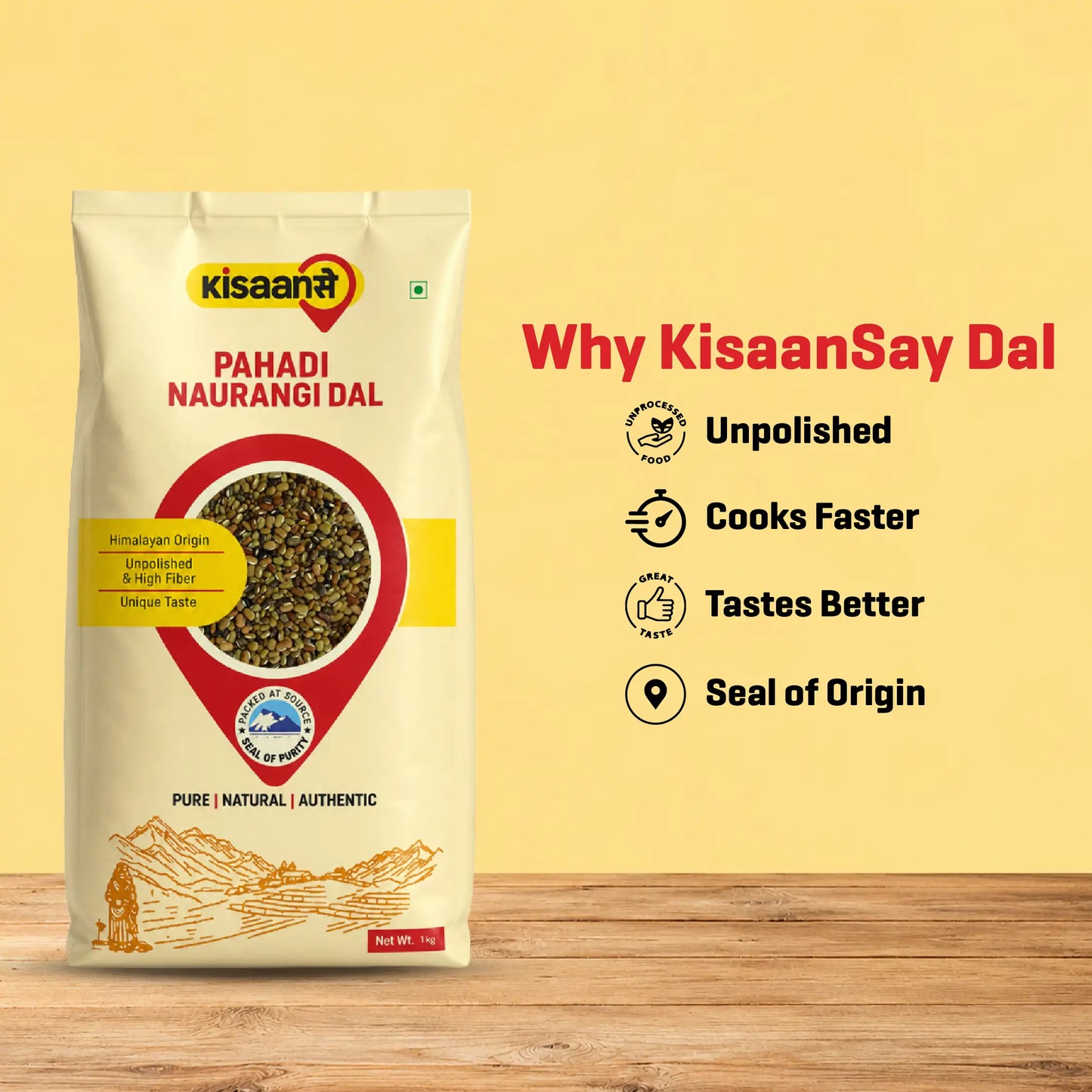 Himalayan Pahadi Naurangi Dal