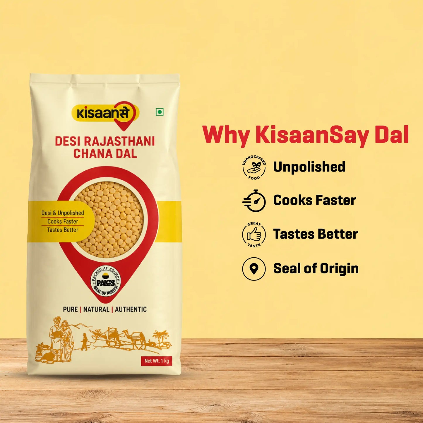 Desi Rajasthani Chana Dal
