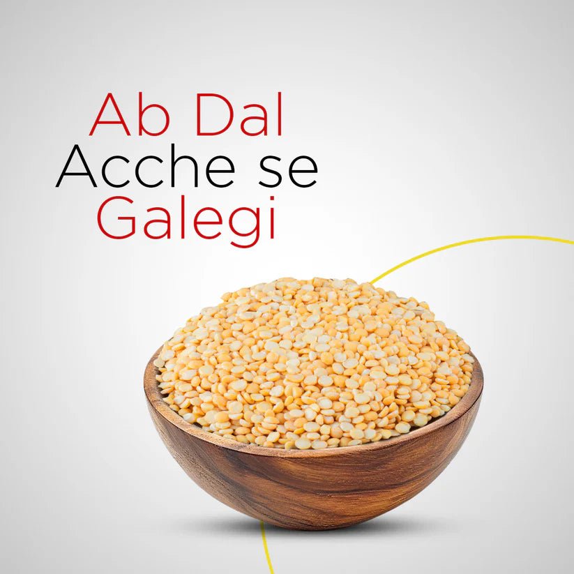 Desi Rajasthani Arhar Dal / Toor Dal | Unpolished | Cooks Faster | Tastes Better - KisaanSay