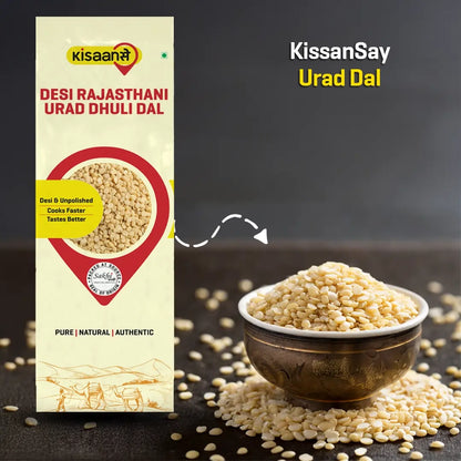 Desi Rajasthani Urad Dhuli Dal