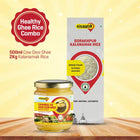 Chambal A2 Desi Cow Ghee 500ml + Gorakhpur Kalnamamak Rice 2Kg