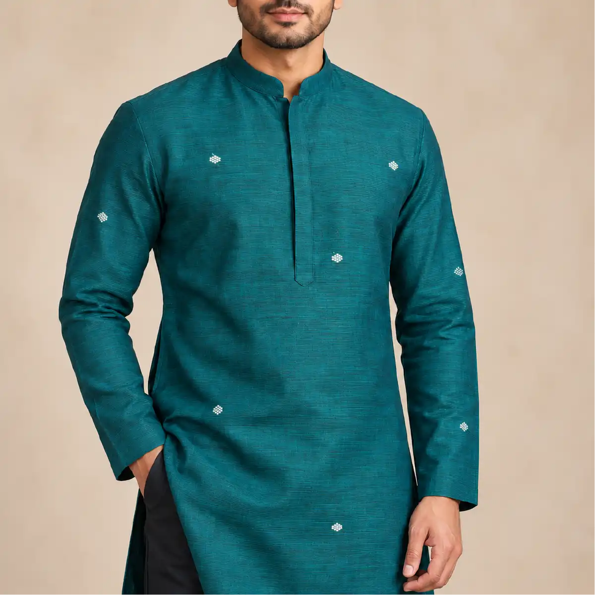Chanderi Kurta Fabric