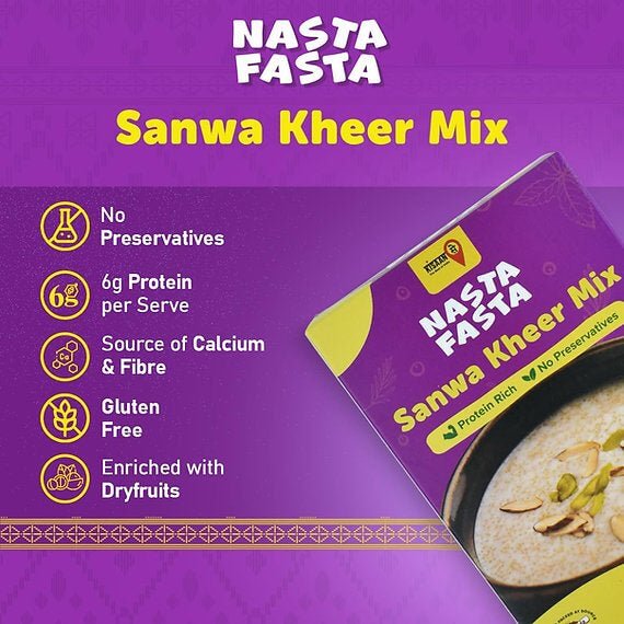 KisaanSay 10 - min Breakfast Combo (Pack of 7) | Easy to Cook | High Protein | No Preservatives - Kisaansay