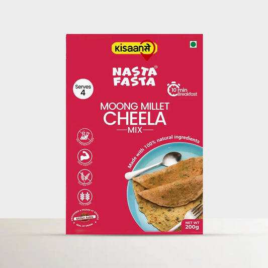 Nasta Fasta Moong-Millet Cheela Mix