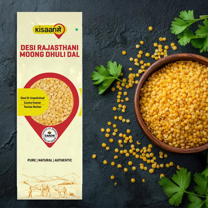 Desi Rajasthani Moong Dhuli Dal