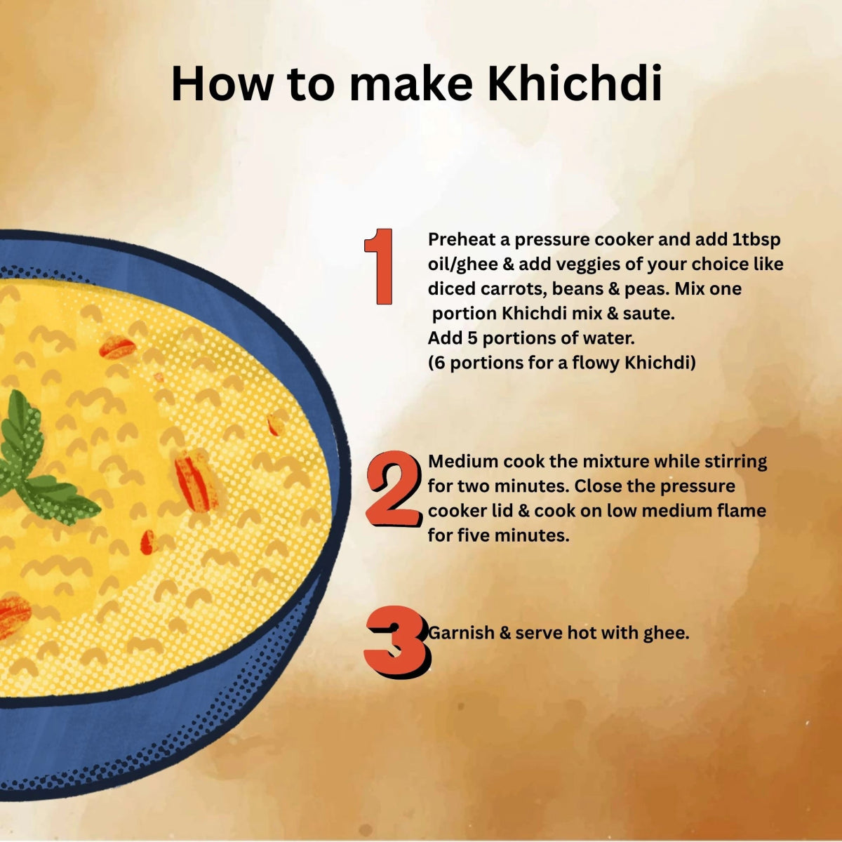 Nasta Fasta Jowar Khichdi Mix - KisaanSay
