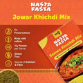 Nasta Fasta Jowar Khichdi Mix | No Preservatives | High Fibre & Protein | Cooks in 10 - minutes - KisaanSay