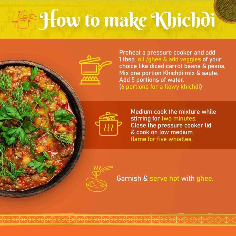 Nasta Fasta Jowar Khichdi Mix | No Preservatives | High Fibre & Protein | Cooks in 10 - minutes - KisaanSay