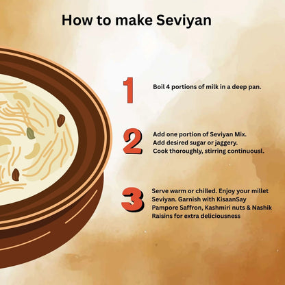 Nasta Fasta Millet Seviyan Mix - KisaanSay
