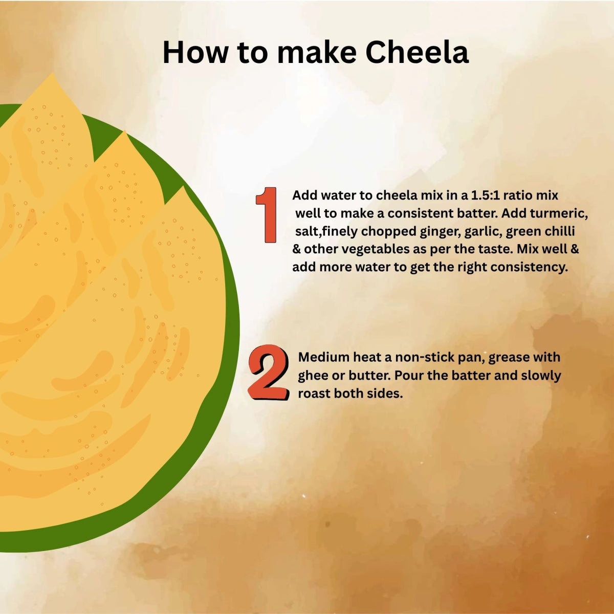 Nasta Fasta Moong - Millet Cheela Mix - KisaanSay