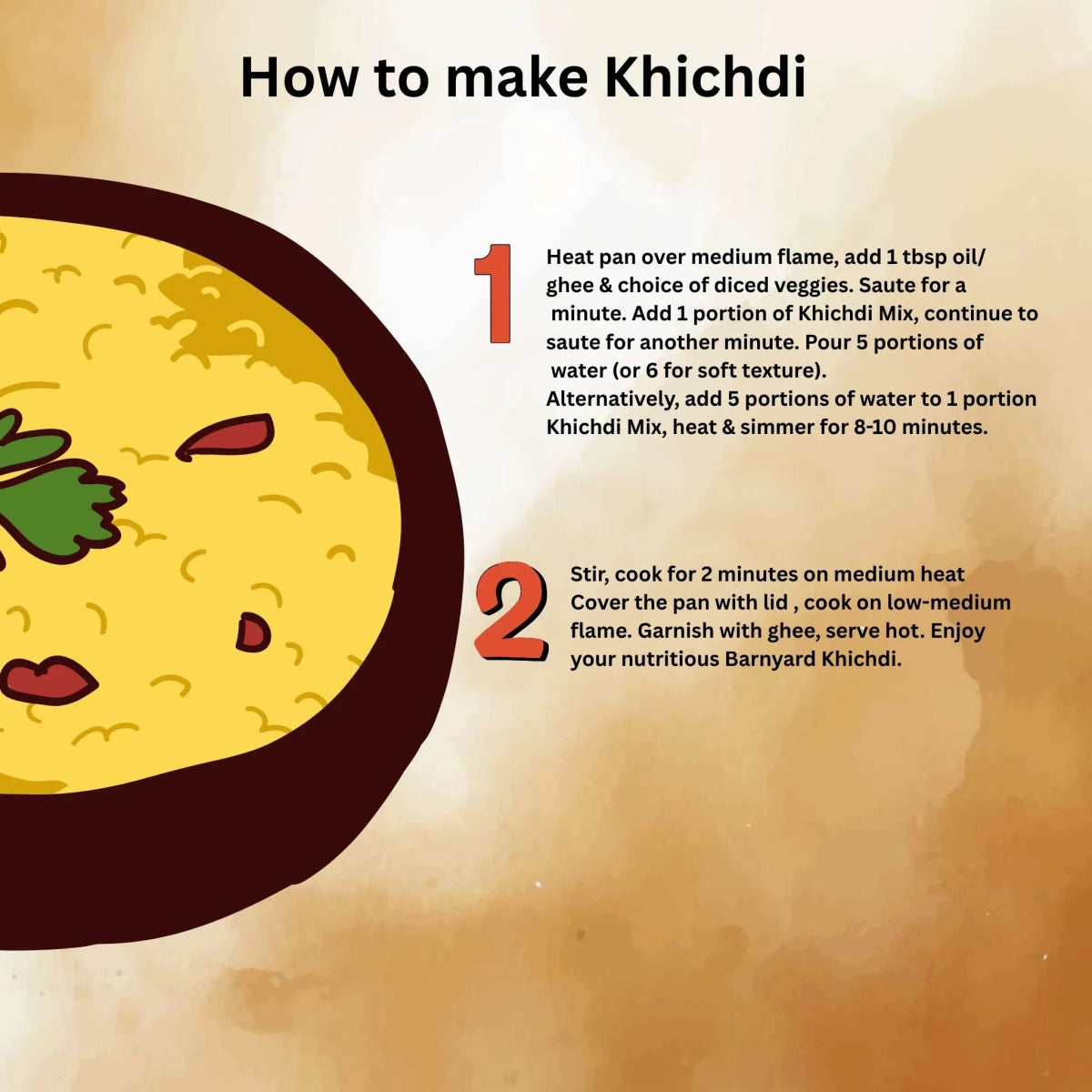 Nasta Fasta Sanwa Khichdi Mix - KisaanSay