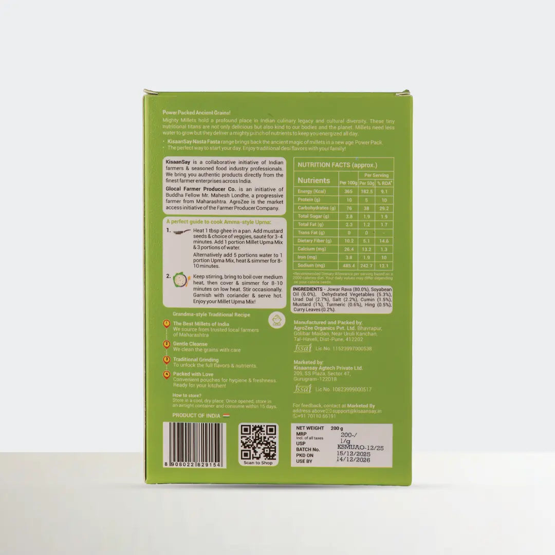 Nasta Fasta Millet Upma Mix