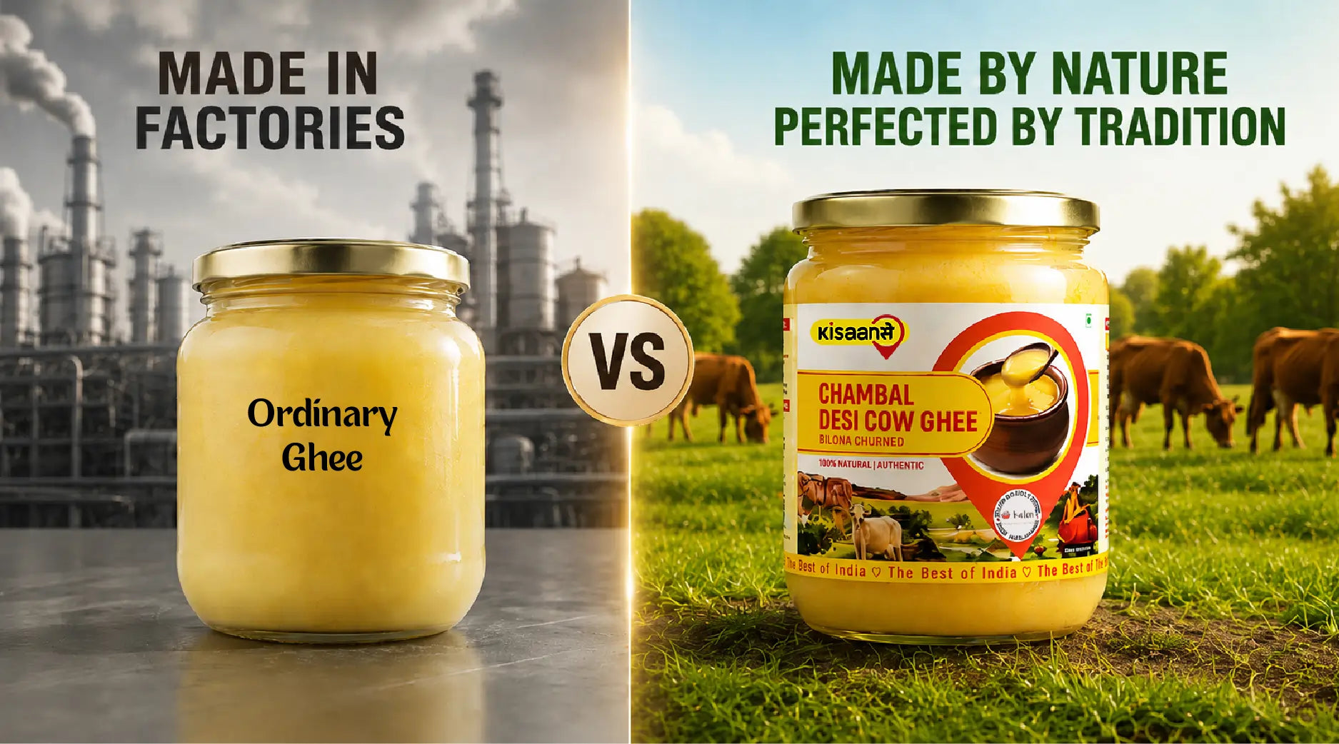 Bilona Ghee vs Regular Ghee: What Makes It Different?