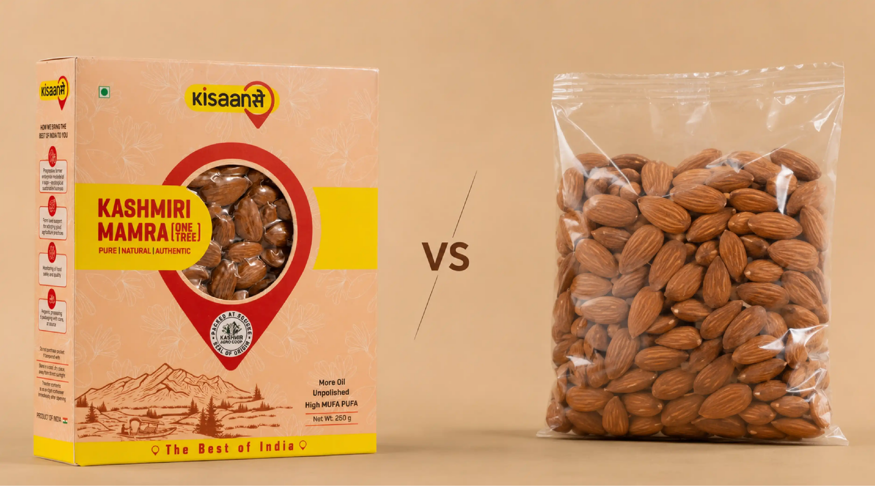 Kashmiri Mamra vs Imported Almonds: Which One is Better?