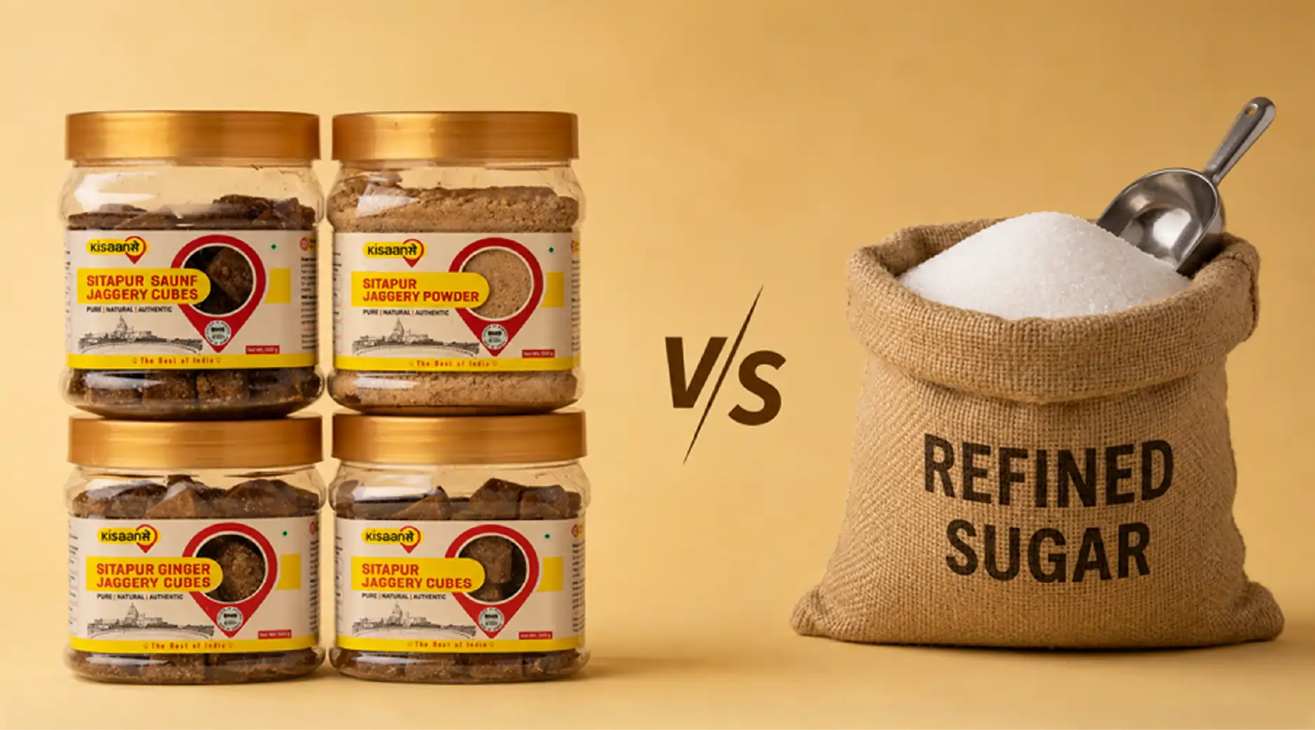 Jaggery vs Sugar: Which Sweetener is Better for Your Health?
