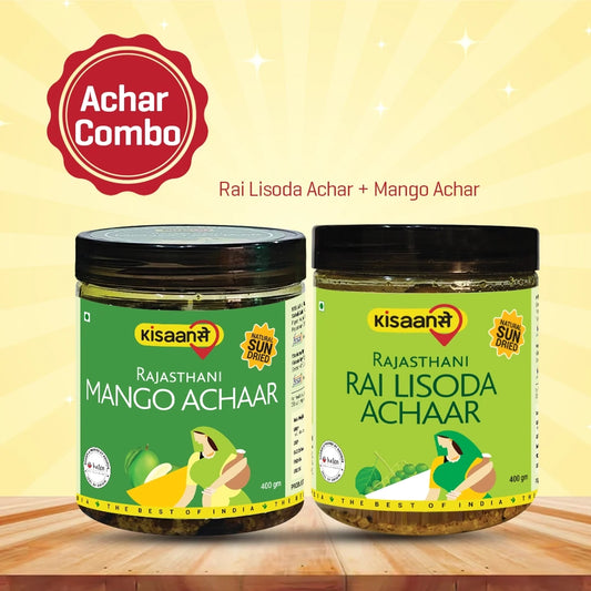 Rajasthani Rai Lisoda400g + Mango Achaar400g