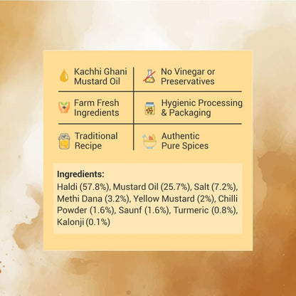 Rajasthani Haldi Achaar - KisaanSay