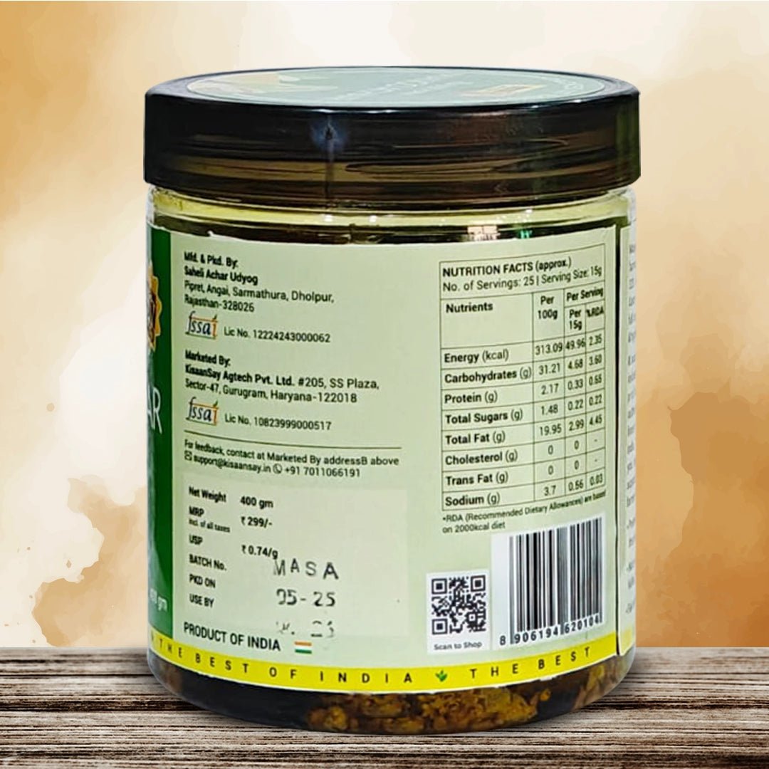 Rajasthani Mango Achaar - KisaanSay