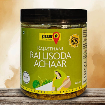 Rajasthani Rai Lisoda Achaar - KisaanSay