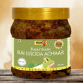 Rajasthani Rai Lisoda Achaar | Natural Sun Dried | No Vinegar or Preservatives - KisaanSay