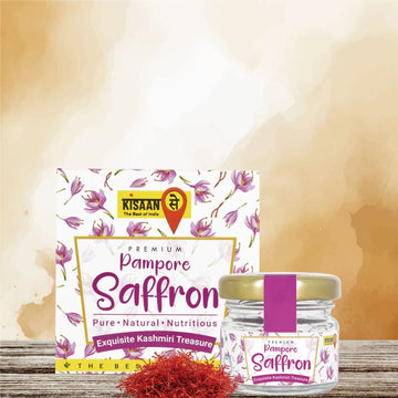 Premium Pampore Saffron | Unique Aroma & Flavour | Authentic Origin spices Kisaansay 