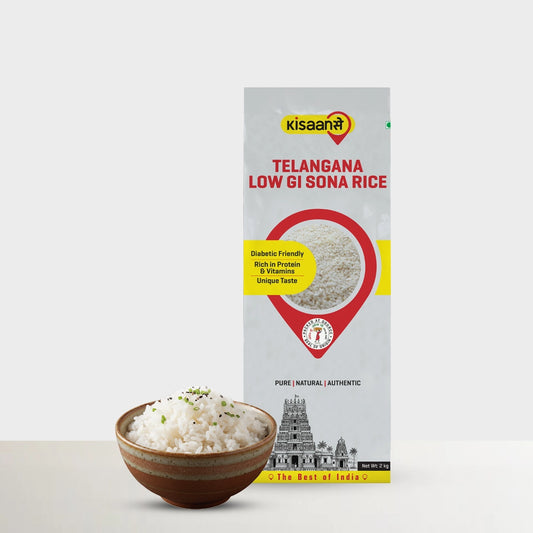 Telangana Low GI Sona Rice