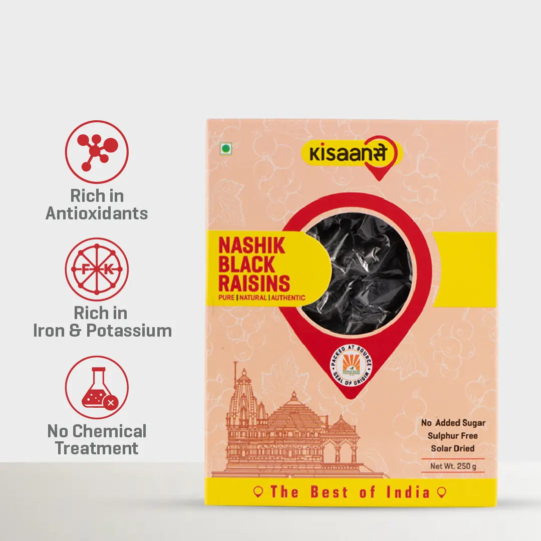 Nashik Black Raisins