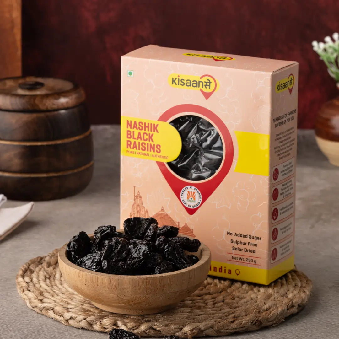 Nashik Black Raisins
