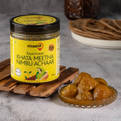 Rajasthani Khatta Meetha Nimbu Achaar