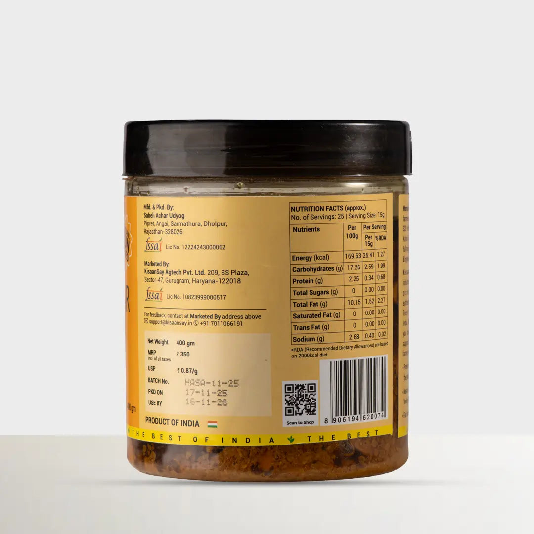 Rajasthani Haldi Achaar