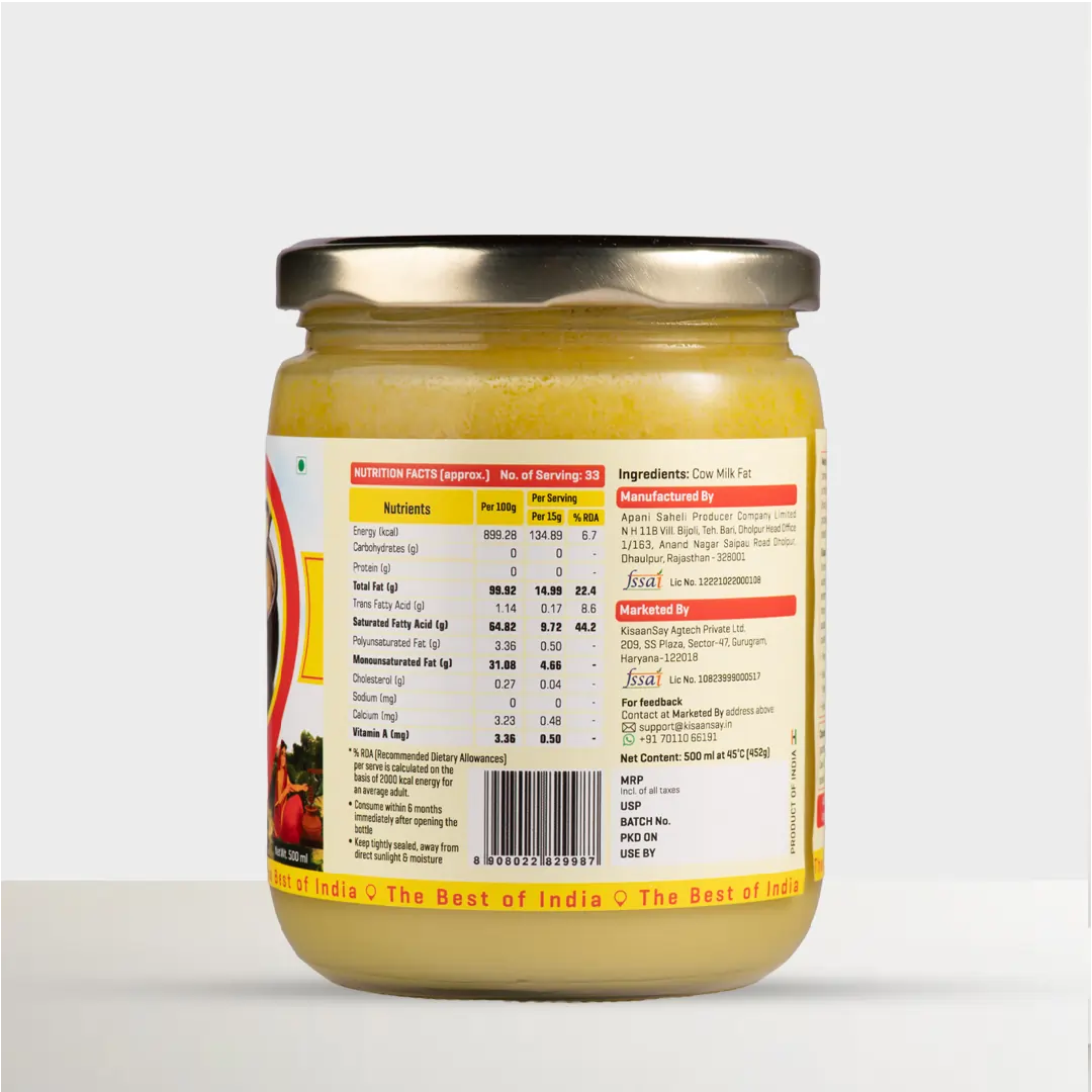 Chambal A2 Desi Cow Ghee