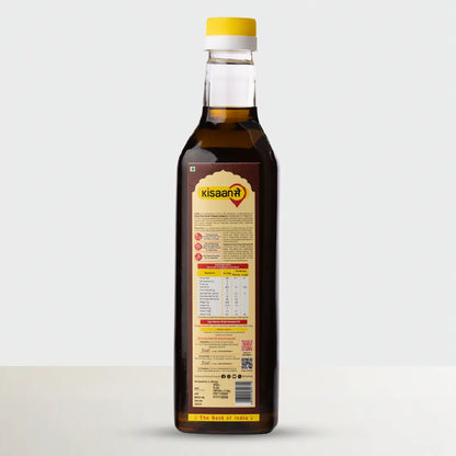 Rajasthani Kachi Ghani Mustard Oil (Black)  - Wood Pressed