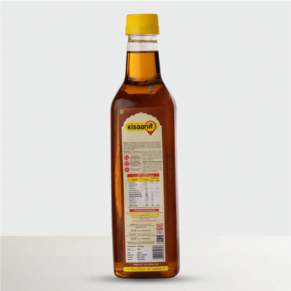 Rajasthani Kachi Ghani Mustard Oil (Yellow) - Wood Pressed