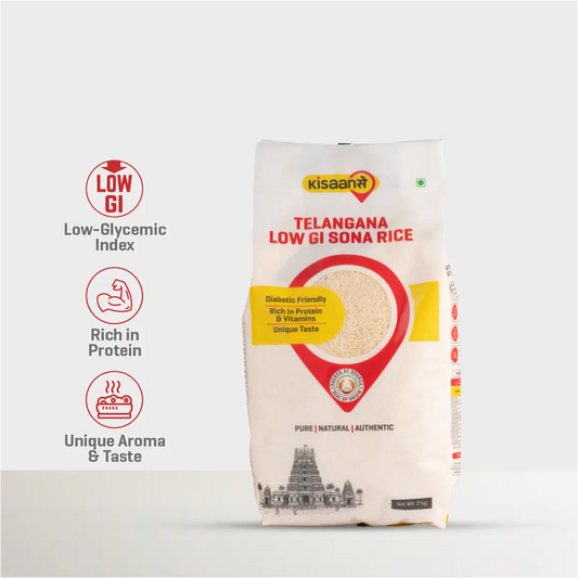 Telangana Low GI Sona Rice