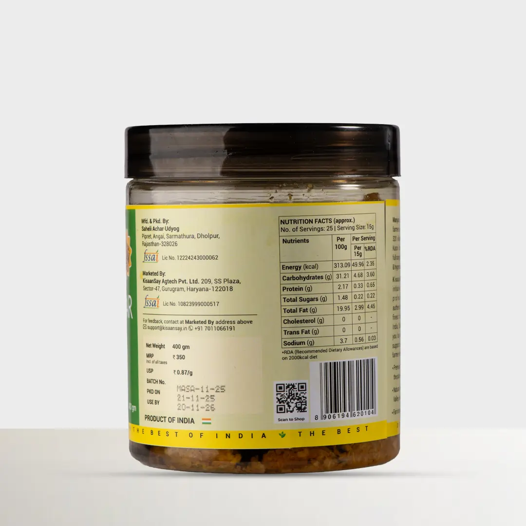 Rajasthani Mango Achaar