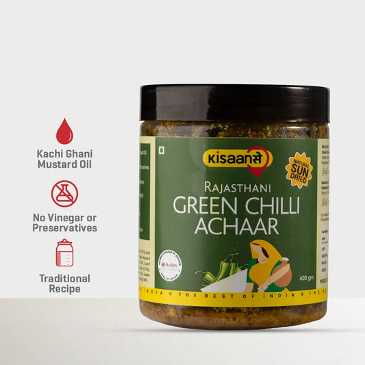 Rajasthani Green Chilli Achaar